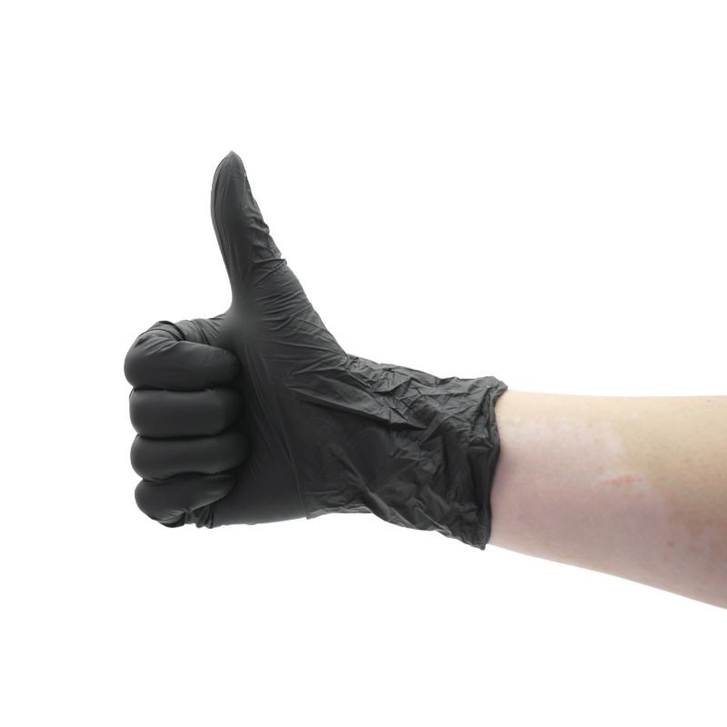 Boîte de 100 gants jetables nitrile non poudré taille XL