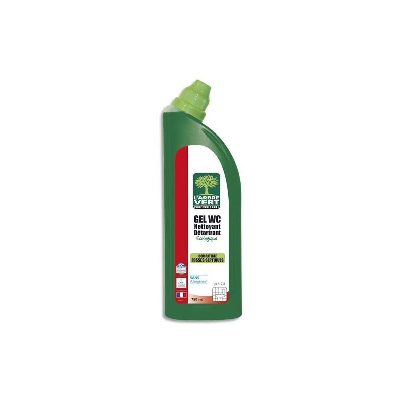 Wc détartrant gel l'Arbre Vert - flacon 750 ml