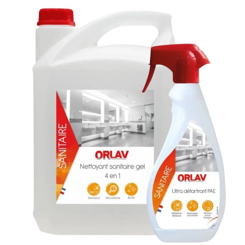 Nettoyant sanitaire 4 en 1 - Orlav Nettoyant sanitaire 4 en 1 - Orlav