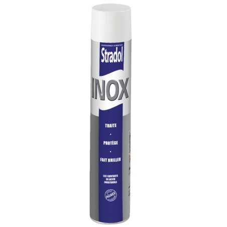 Nettoyant surfaces Stradol inox - aérosol 750 ml